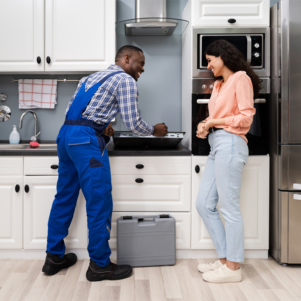 can you provide an estimate for cooktop repair before beginning any work in Kirklin